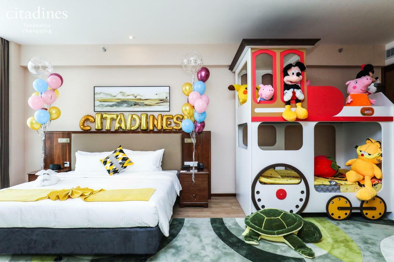 Citadines Taoyuanju Chongqing Lejlighedshotel Eksteriør billede