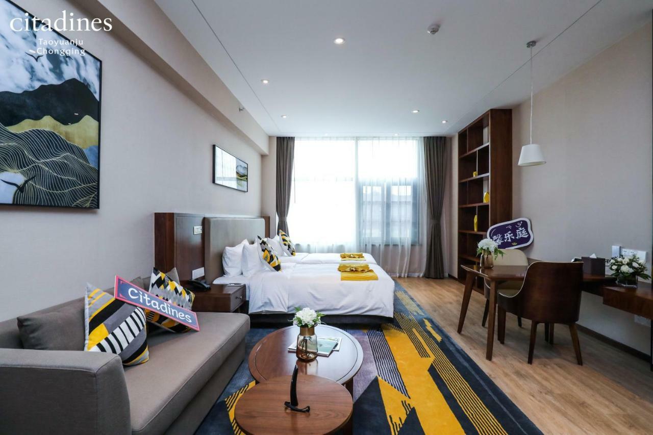 Citadines Taoyuanju Chongqing Lejlighedshotel Eksteriør billede